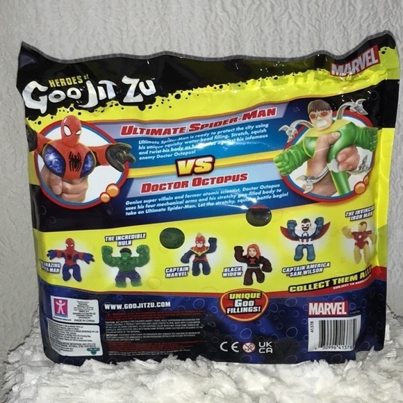 Marvel Goo Jit Zu Ultimate Spider-Man vs Dr Octopus Pack - Picture 4 of 4